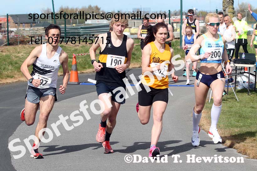 Graded 5k, 2021 Middlesbrough Endeavour Graded 5k, Middlesbrough, Sunday, April 11th. Photo: David T. Hewitson/Sports for All Pics